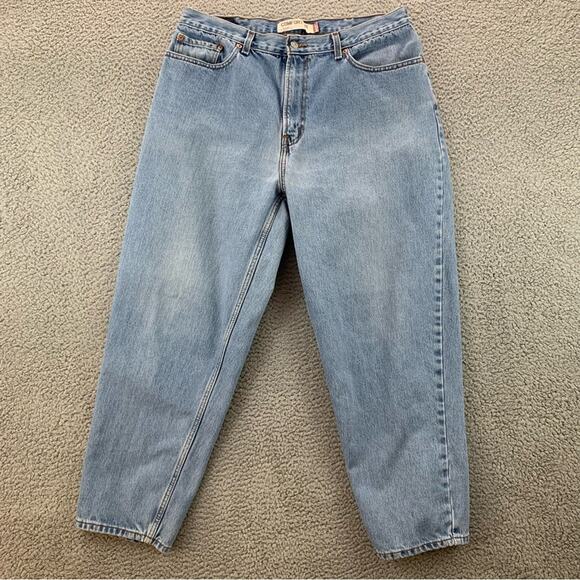 Levi's 560 Comfort Fit Men's Loose Fit Baggy Tapered Blue Denim - Size: 38 - Picture 1 of 14